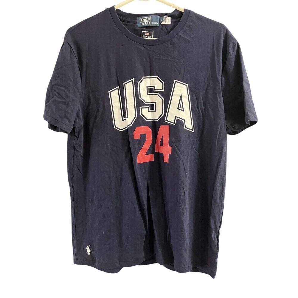 Polo Ralph Lauren Team USA Jersey Graphic T-Shirt Men’s Size Large NWT